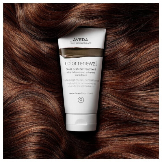 Tonisierende Haarmaske - Aveda Color Renewal Color & Shine Treatment Warm Brown