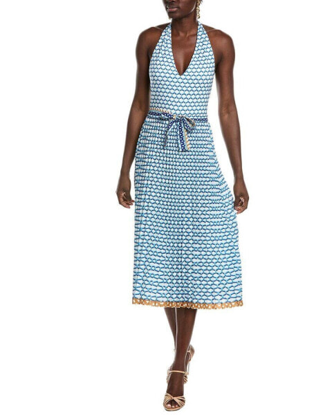 Le Superbe Santorini Dream Maxi Dress Women's Blue Xs