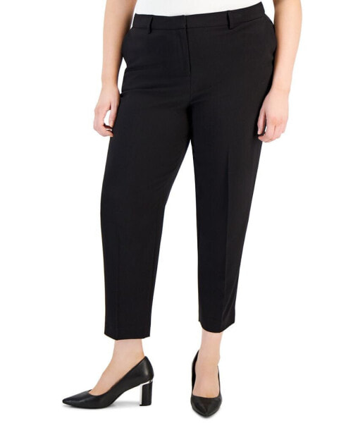 Plus Size Shannon Mid-Rise Ankle Pants