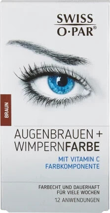 Augenbrauen- und Wimpernfarbe Braun, 1 St