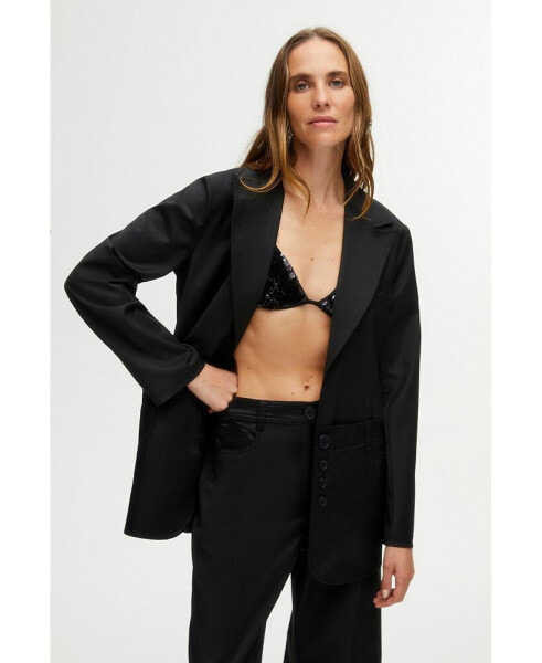 Women's Lapel Collar Jacket