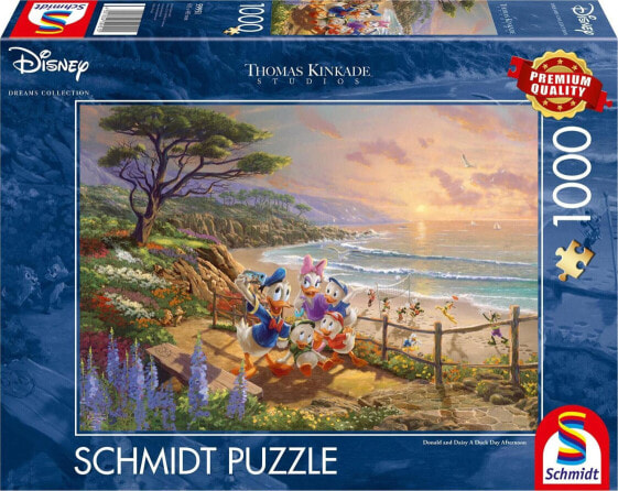 Schmidt Spiele Puzzle PQ 1000 Thomas Kinkade Kaczor&Daisy G3