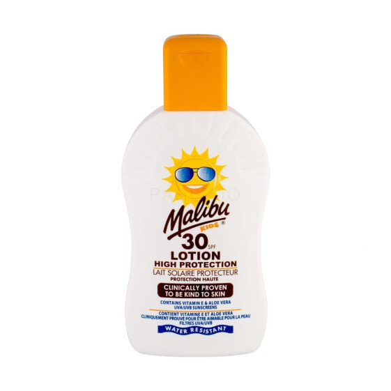 Malibu Kids Lotion SPF30 200 ml sonnenschutz wasserfest für Kinder