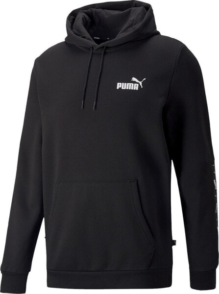 Bluza męska Puma ESS+ Tape Hoodie FL czarna 849040 01