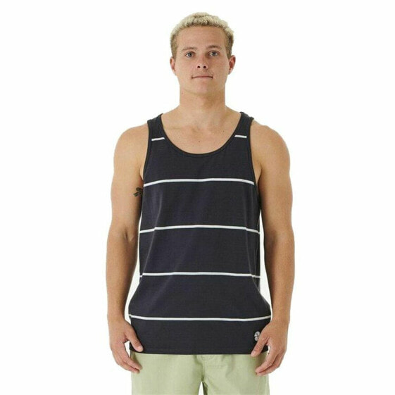 Мужская футболка без рукавов Rip Curl Swc Rails Tank Чёрный