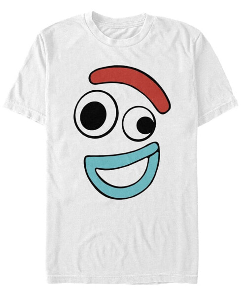 Men's Smiling Forky Short Sleeve Crew T-shirt