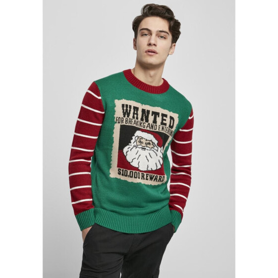 URBAN CLASSICS Wanted Christmas Big sweatshirt