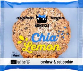 Cookie, Chia Lemon, Cashew & Oat Cookie, 50 g