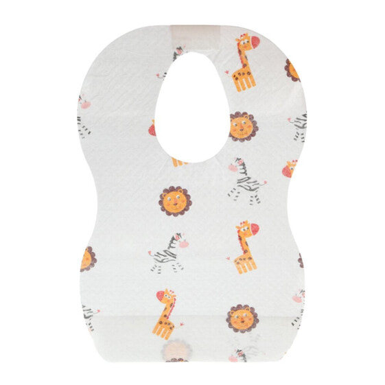 ATOSA Diserable Cellulose Animals Of The Jungle 10 Units Bibs