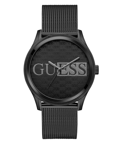 Guess Herren Armbanduhr REPUTATION schwarz 44 mm GW0710G3