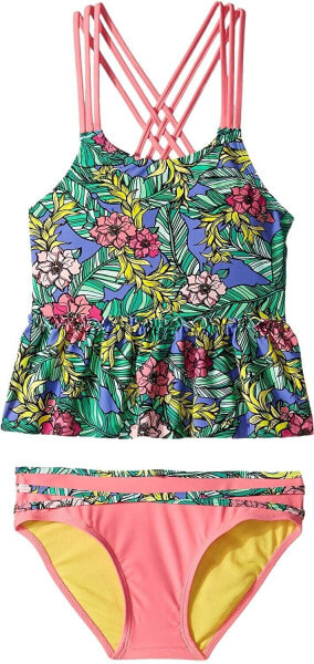 Appaman Kids Baby Girl's 169952 Samara Tankini Set Floral Swimwear Size 7