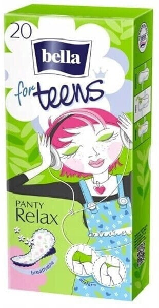 Slipeinlagen for Teens Panty Relax 20 St.