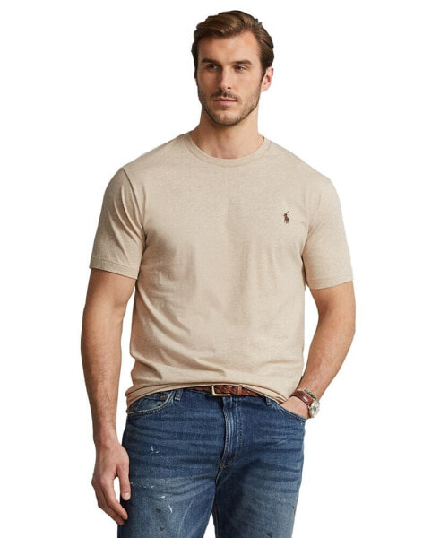 Men's Big & Tall Jersey Crewneck T-Shirt