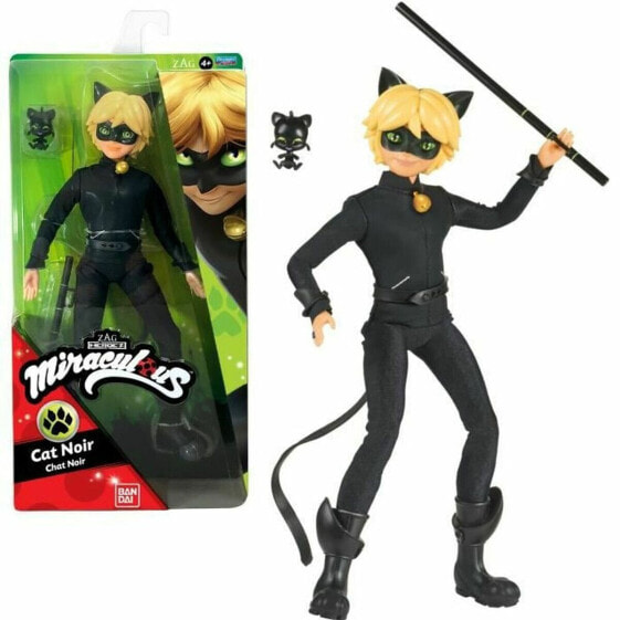 Кукла Bandai Miraculous Ladybug Cat Noir 26 cm