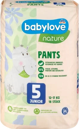 Baby Pants Gr. 5 Junior (12-17 kg), 18 St