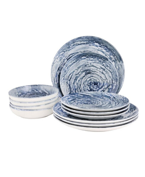 Vortex 12-Piece Dinner Set