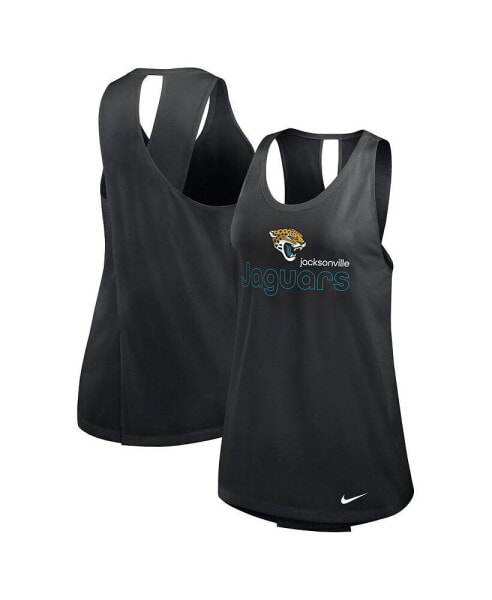 Women's Black Jacksonville Jaguars Performance Tank Top