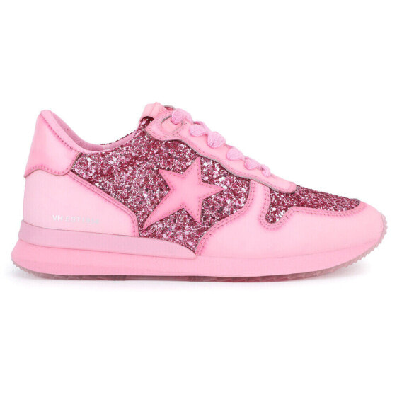 Vintage Havana Splendid 1 Glitter Lace Up Womens Pink Sneakers Casual Shoes SPL