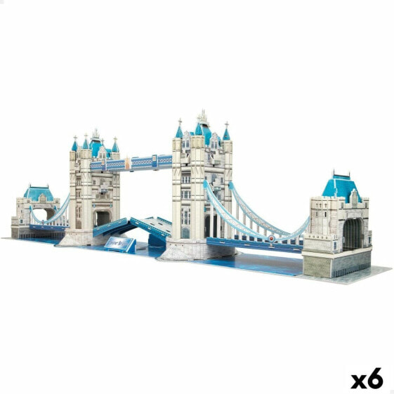 3D-паззл Colorbaby Tower Bridge 120 Предметы 77,5 x 23 x 18 cm (6 штук)