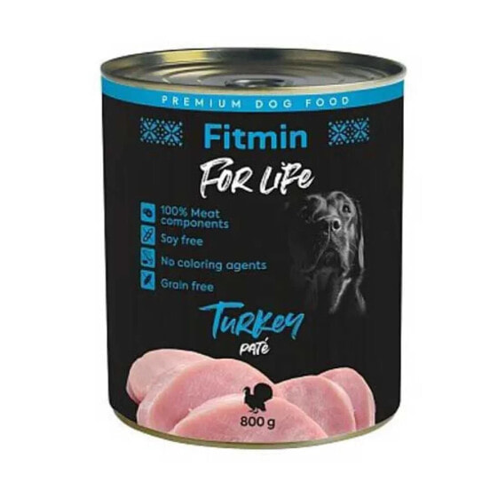 FITMIN For Life Turkey Pate 800g Wet Dog Food