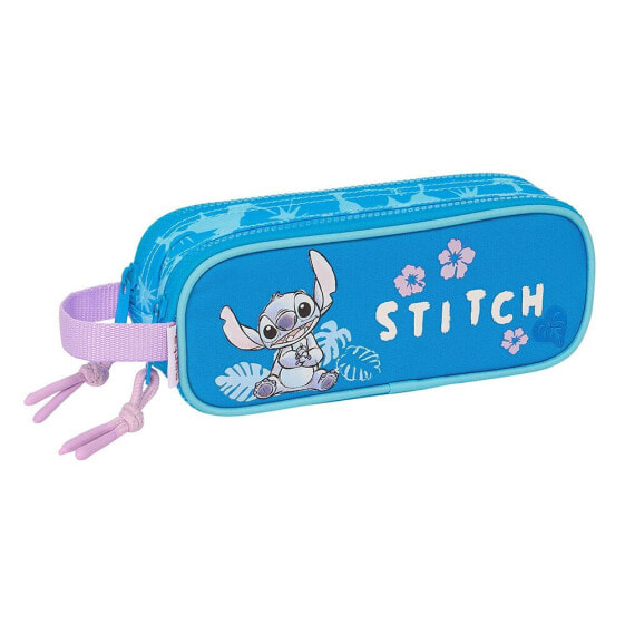 SAFTA Stitch Hawaii Double pencil case