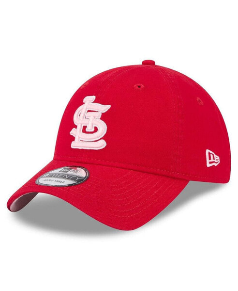 Men's Red St. Louis Cardinals 2024 Mother's Day 9TWENTY Adjustable Hat