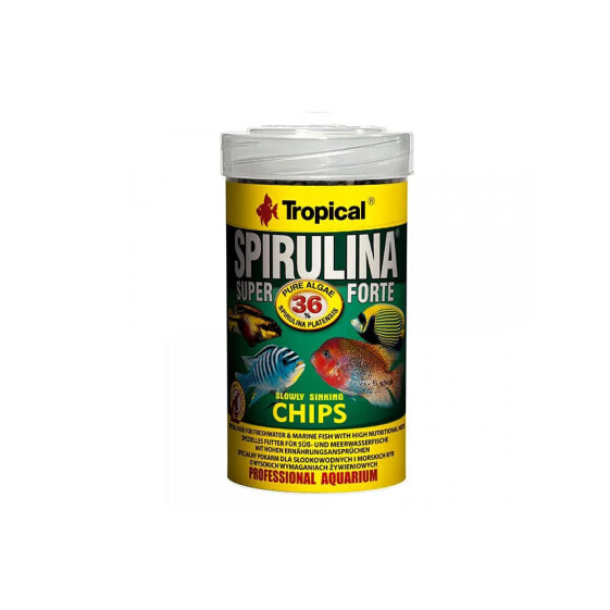 TROPICAL Super Spirulina Forte Chips 100ml fish food