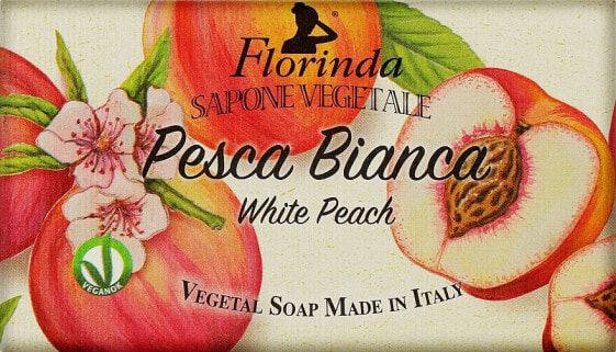 Naturseife Weißer Pfirsich - Florinda White Peach Natural Soap 200 g