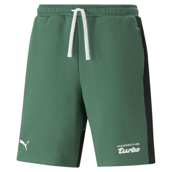 Puma Pl Sweat Shorts Mens Green Casual Athletic Bottoms 53823808