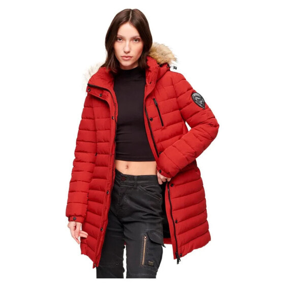 SUPERDRY Fuji Mid Length puffer jacket