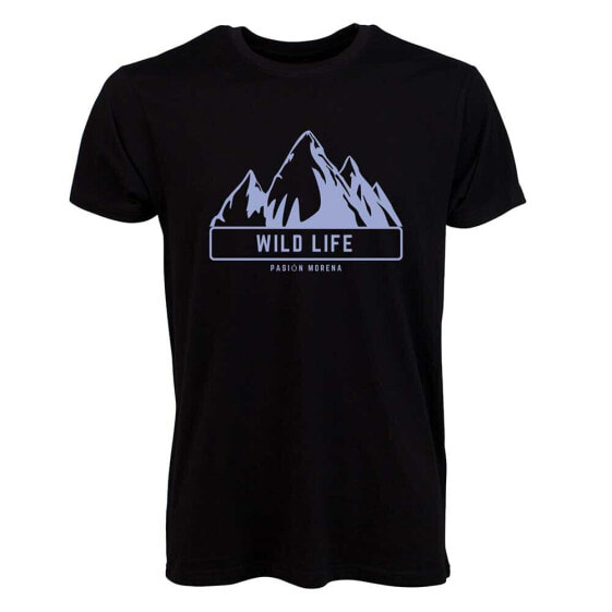 PASION MORENA Wild Life Mountains short sleeve T-shirt