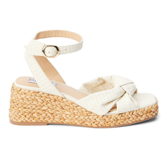 BEACH by Matisse Ibiza Espadrille Wedge Womens Off White Casual Sandals IBIZA-1