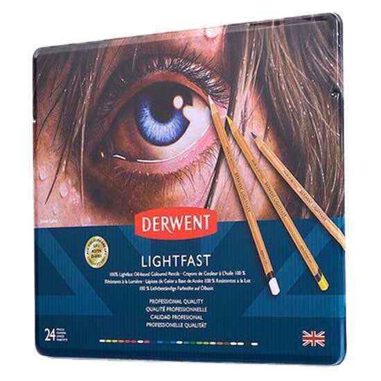 DERWENT Metallic Box Lightfast Pencil 24 Units