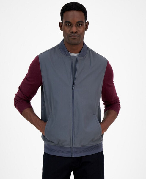 Men's Alfatech Zipper Vest, Created for Macy's