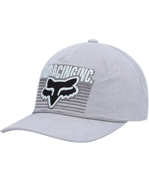 Men's Gray Carv Snapback Hat