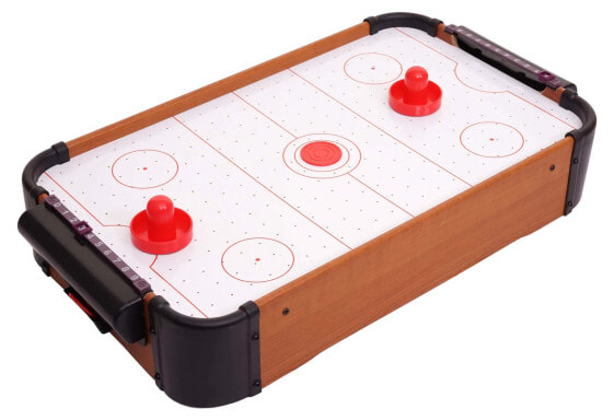 Mini Air Hockey J10 + Zubehör Holz