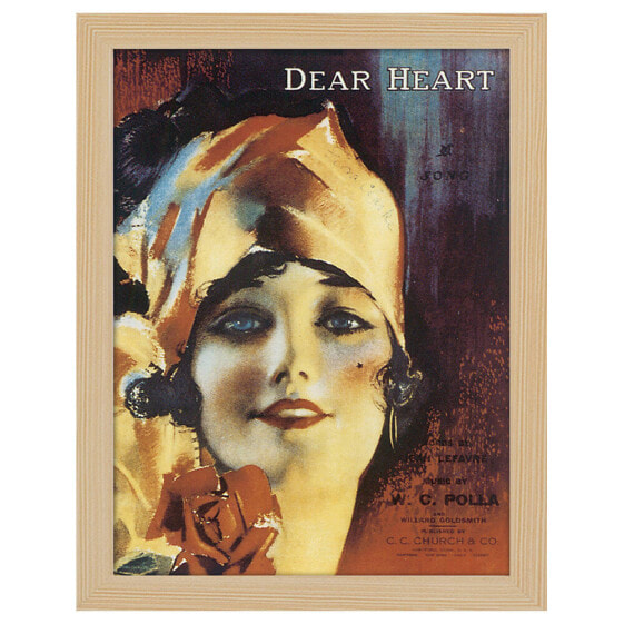 Bilderrahmen Poster Dear Heart