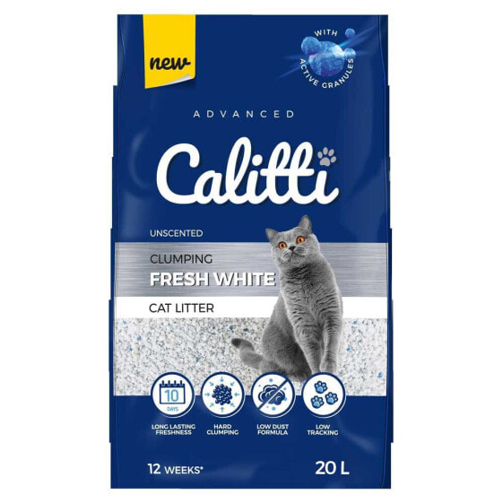 CALITTI Fresh White Bantonite 20l Cat Litter