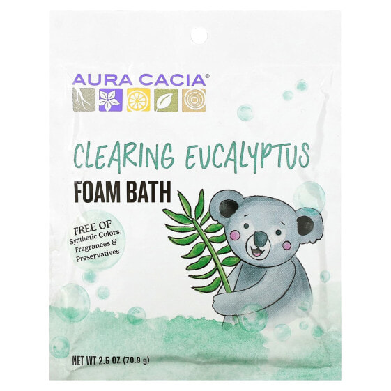 Foam Bath, Clearing Eucalyptus, 2.5 oz (70.9 g)