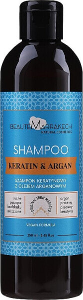 Shampoo mit Keratin und Arganöl