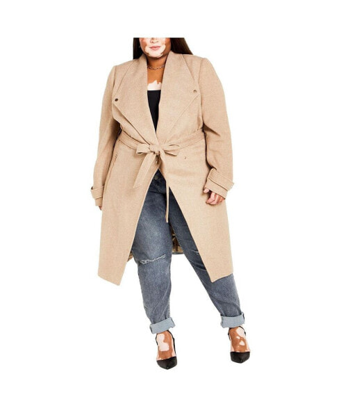 Plus Size Isabella Coat