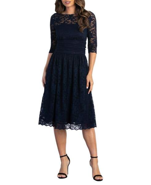 Women's Luna Lace Cocktail Midi Dress