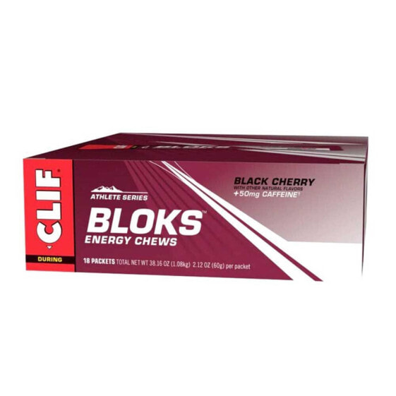 CLIF 60g Strawberry Bloks Energy Chews 18 Units