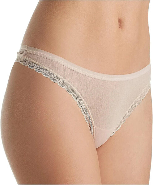 OnGossamer 289070 Women's Next to Nothing Hip G Thong Panty, Champagne, Medium