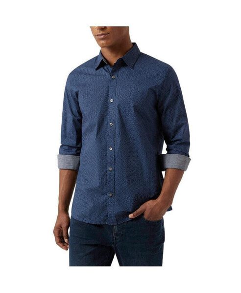 Men's Remy Stretch Poplin Long Sleeve Shirt