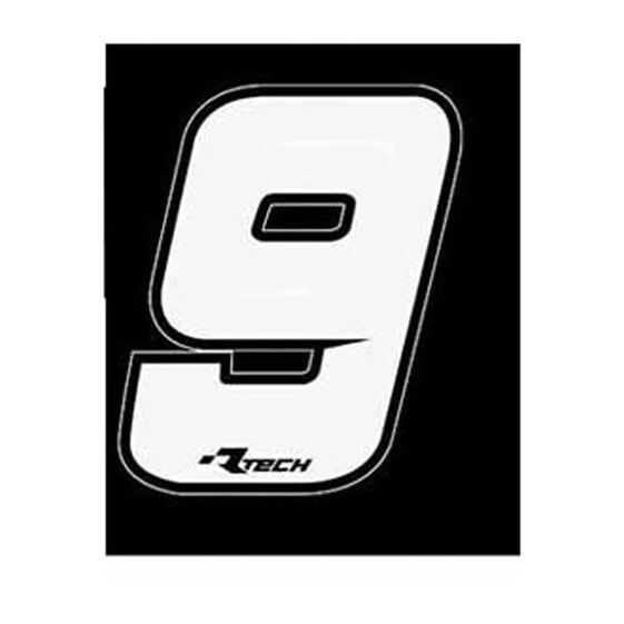 RTECH Number 9 number stickers 10 units