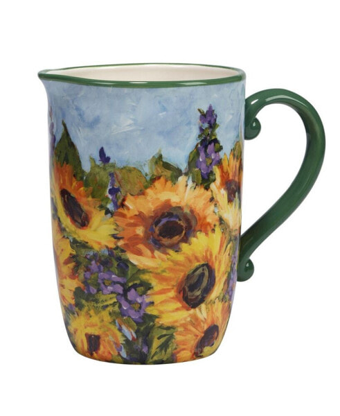 Sunflower Bouquet Pitcher