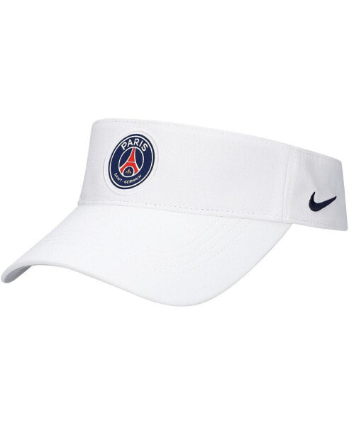 Men's White Paris Saint-Germain Ace Performance Adjustable Visor