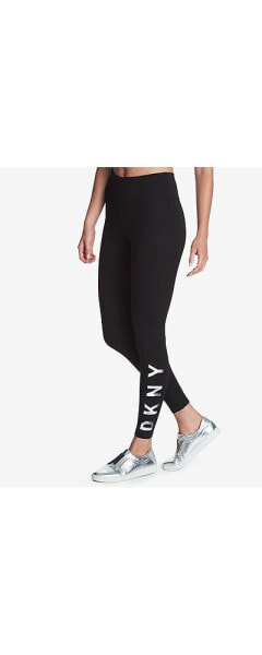 High-Rise Logo Workout Full Length Leggings