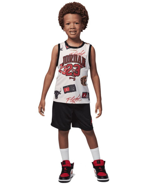 Little Boys 2-Piece Jersey Set